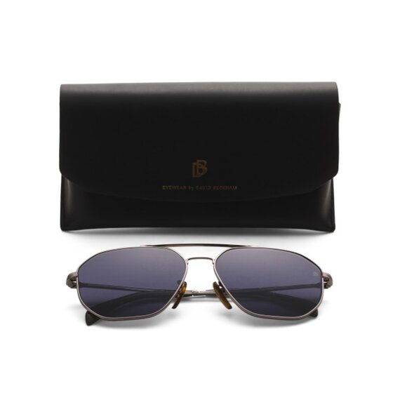 DAVID BECKHAM Black 60mm Designer Sunglasses